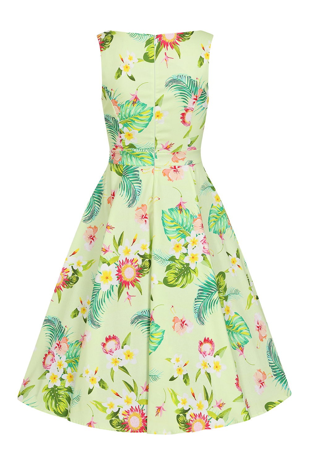 Luisa Tropical Swing Dress in Plus Size